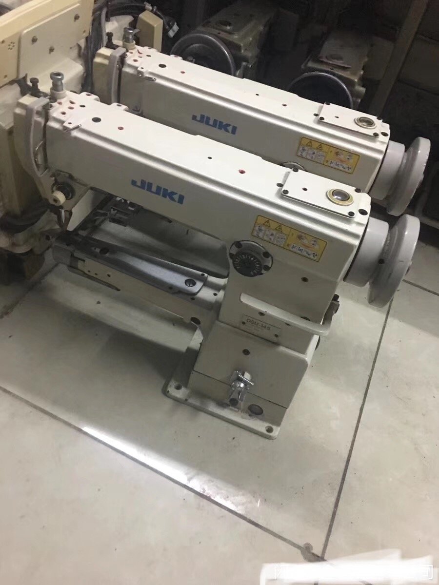 Jukis 145 Original 145-7 Cylinder Type Single Needle Top And Bottom Feed Lockstitch Sewing Machine For Sewing Bags And Shoes