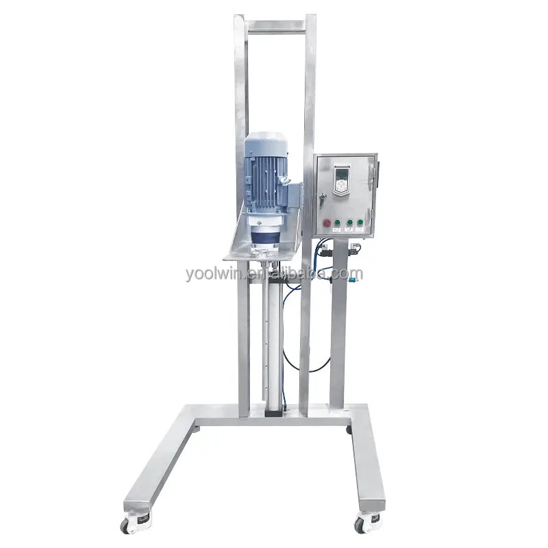 LR1-5 lab high shear homogenizer Industry Lab Vacuum Dispenser Homogenizer Mixer Mayonnaise Making Machine Lab Homogenizer