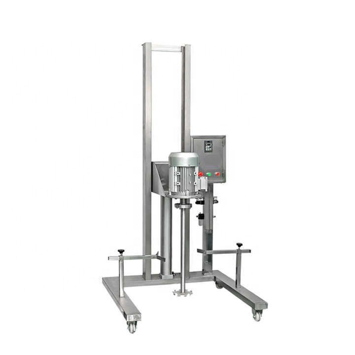 LR1-5 lab high shear homogenizer Industry Lab Vacuum Dispenser Homogenizer Mixer Mayonnaise Making Machine Lab Homogenizer