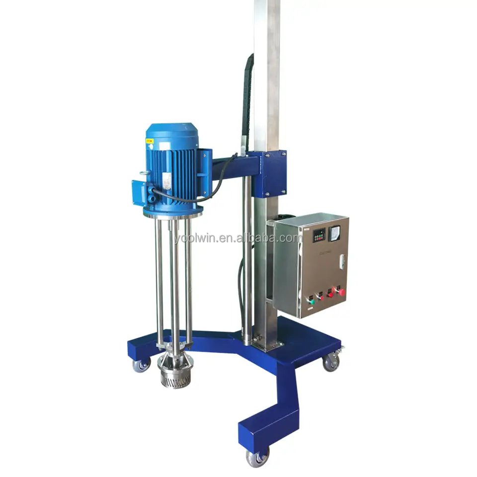 LR1-5 lab high shear homogenizer Industry Lab Vacuum Dispenser Homogenizer Mixer Mayonnaise Making Machine Lab Homogenizer