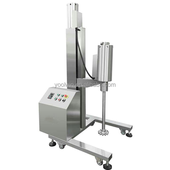 LR1-5 lab high shear homogenizer Industry Lab Vacuum Dispenser Homogenizer Mixer Mayonnaise Making Machine Lab Homogenizer