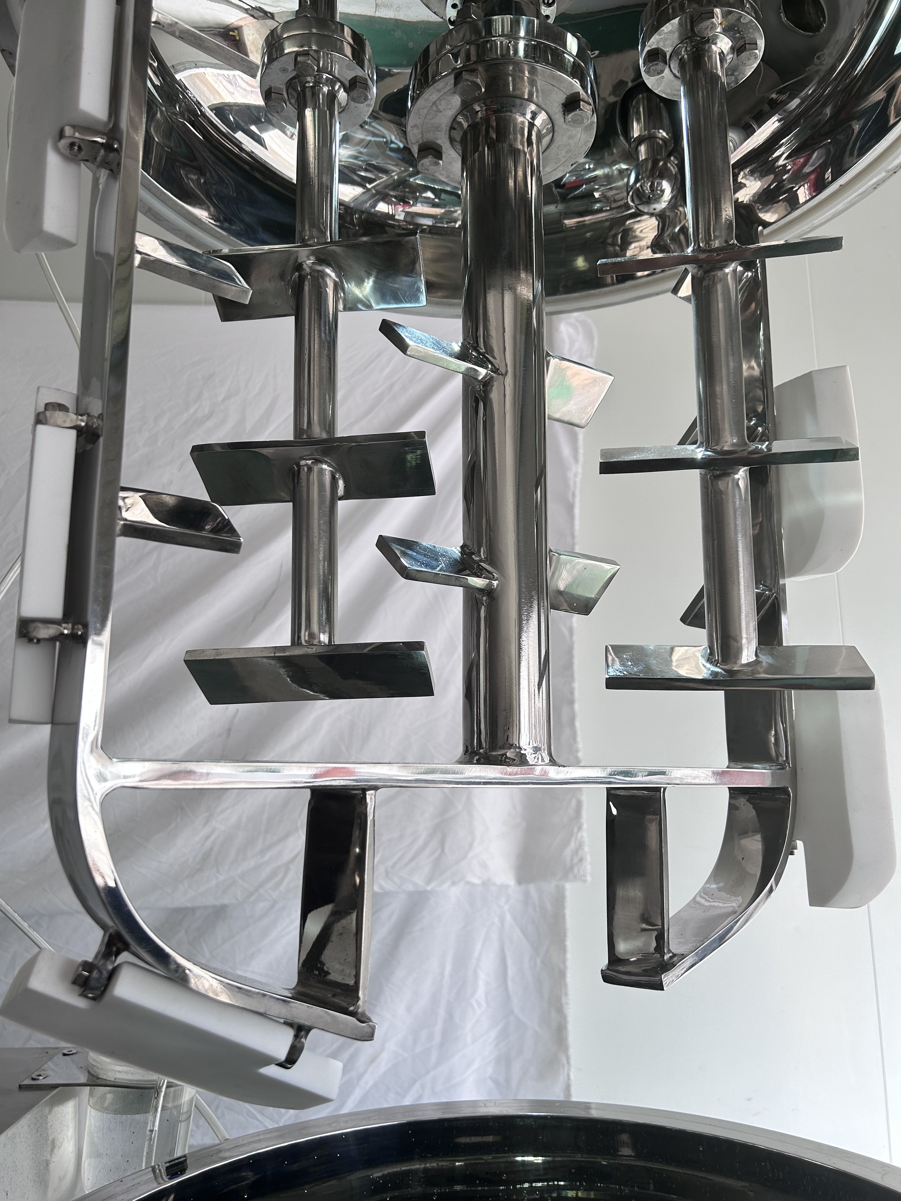 300l 500l Tilting Vacuum Emulsifying Mixer Cosmetics Lotion Ointment Cream Toothpaste Making Machine