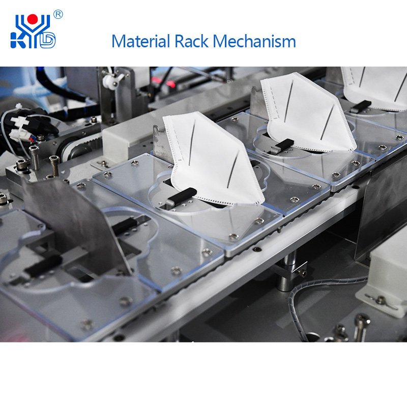 Fully Automatic Folding Button Making Machine Kn 95 Mask Machine