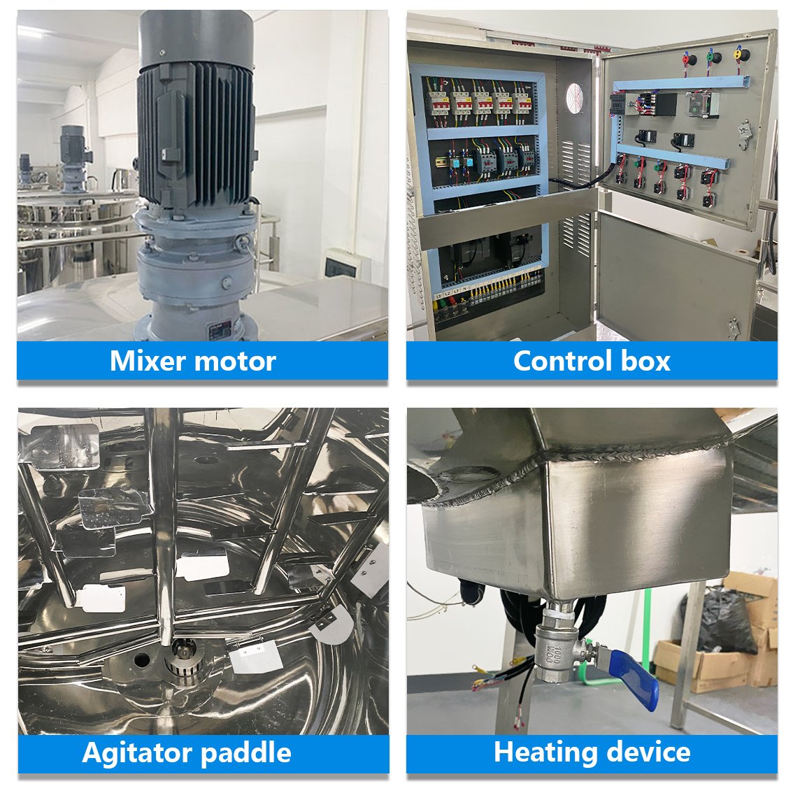 HONE 100-5000L liquid soap making machine for shampoo shower gel detergent production line with high shear homogenizer