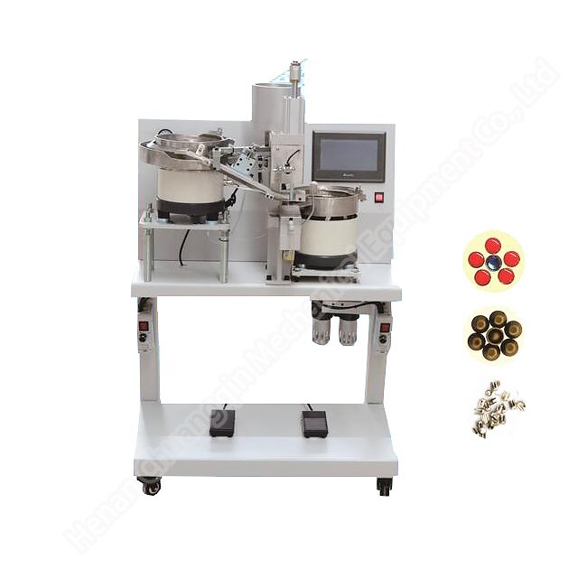 automatic coconut button making machine automatic snap press button machine 12 head