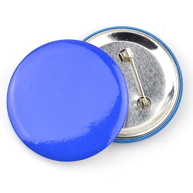 Round Pin Badge Maker 25mm 32mm 40mm 50mm 58mm Custom Sublimation Blank Plastic Acrylic Metal Tin Button Badge Raw Material