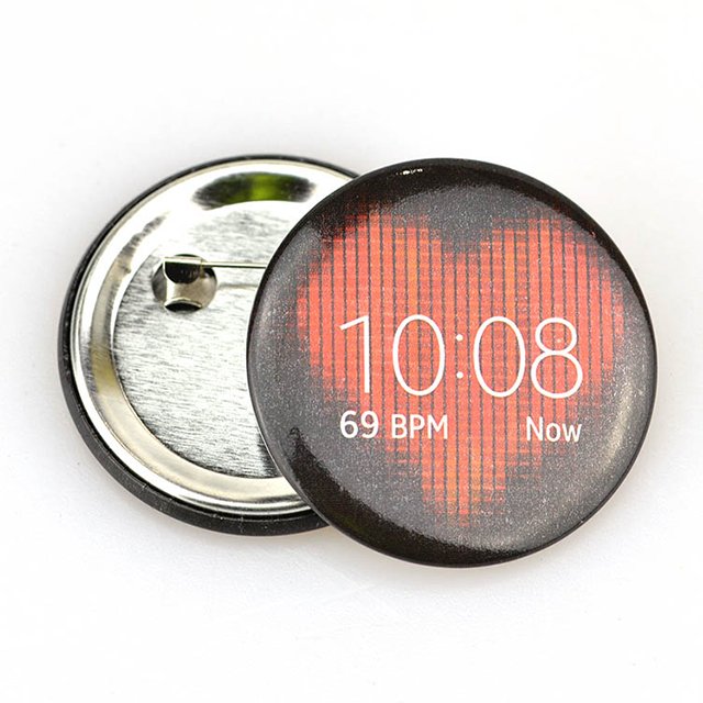 Round Pin Badge Maker 25mm 32mm 40mm 50mm 58mm Custom Sublimation Blank Plastic Acrylic Metal Tin Button Badge Raw Material