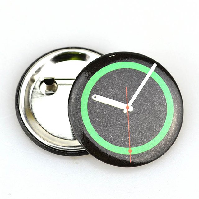 Round Pin Badge Maker 25mm 32mm 40mm 50mm 58mm Custom Sublimation Blank Plastic Acrylic Metal Tin Button Badge Raw Material