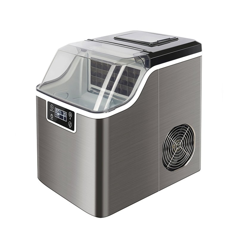 Ice Cube Maker Household Commercial 10kg Small Student Dormitory Ice Maker Machine Mini Portable Countertop Ice Making Machine