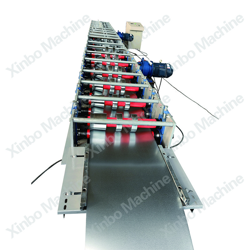 Steel Downspout Pipe Making Machine Rain Portable Water Gutter