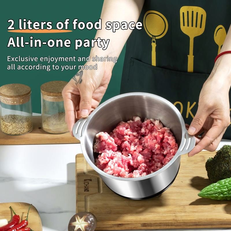 2l 120v 110v 220v peeler garlic ball making machine food, processor silver crest meat grinder to grinder/