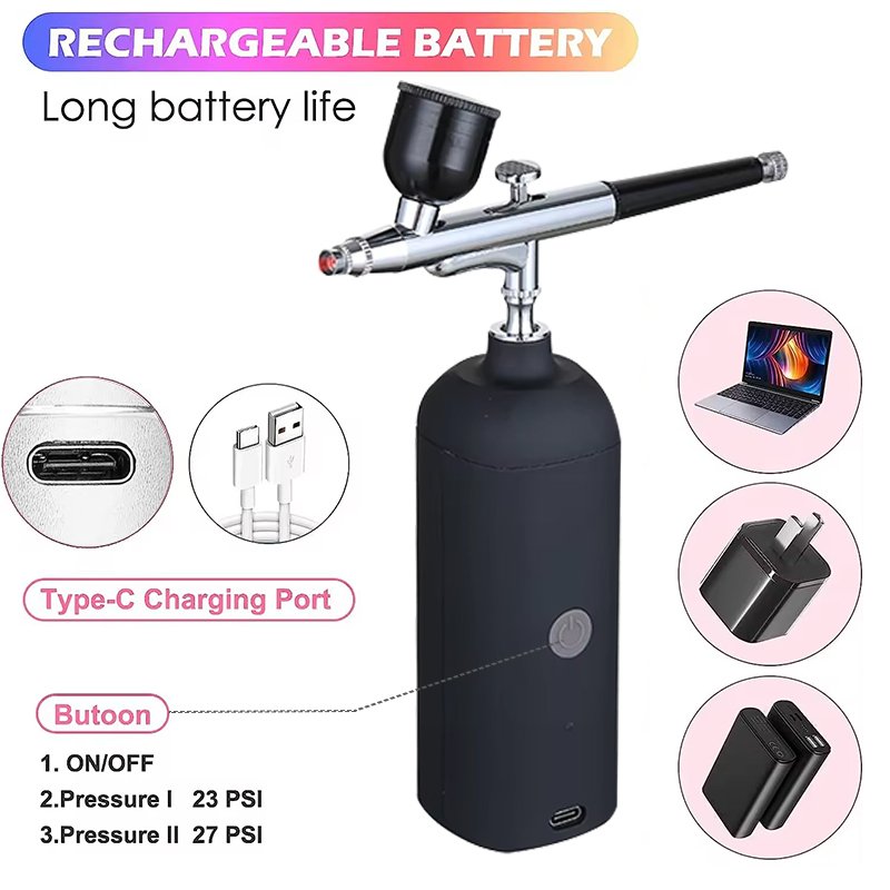 High Quality Makeup Airbrush Nail Art Airbrush Easy to Use Durable