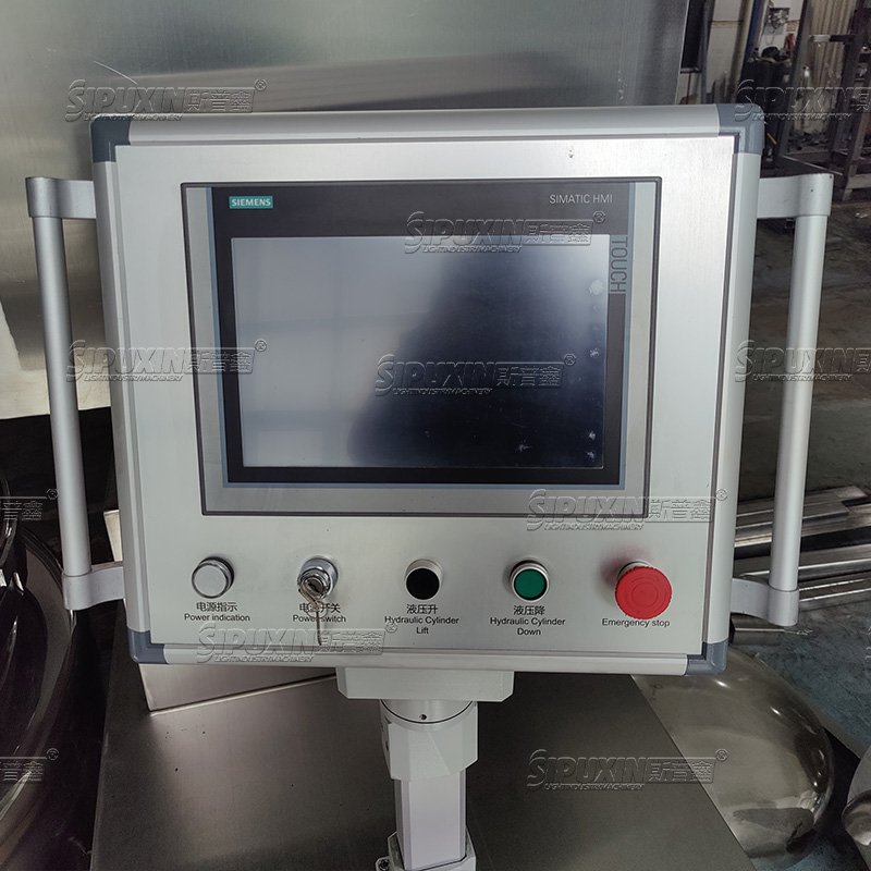 mixing tank with agitator mayonnaise making machine high shear vacuum emulsifier machine