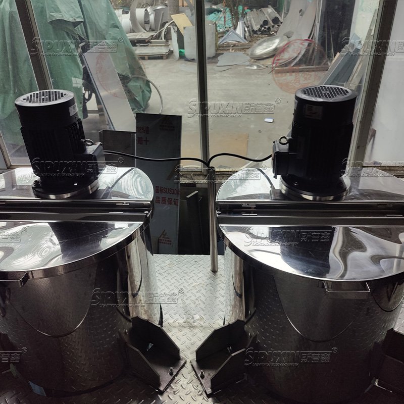 mixing tank with agitator mayonnaise making machine high shear vacuum emulsifier machine