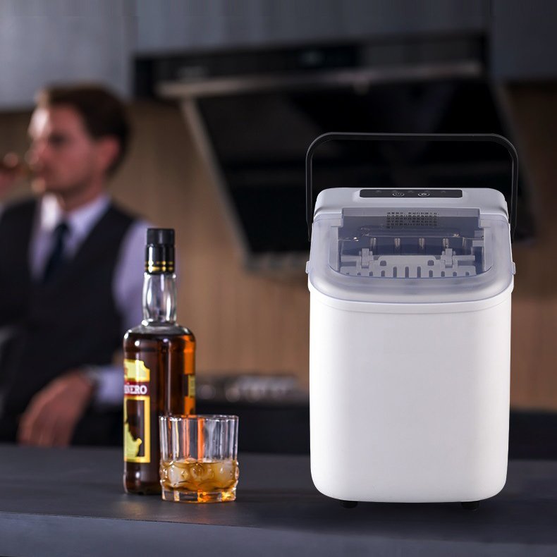 Mini Square Cube Block Ice Making Machine household Automatic appliances Machines Bar Ice Maker Home