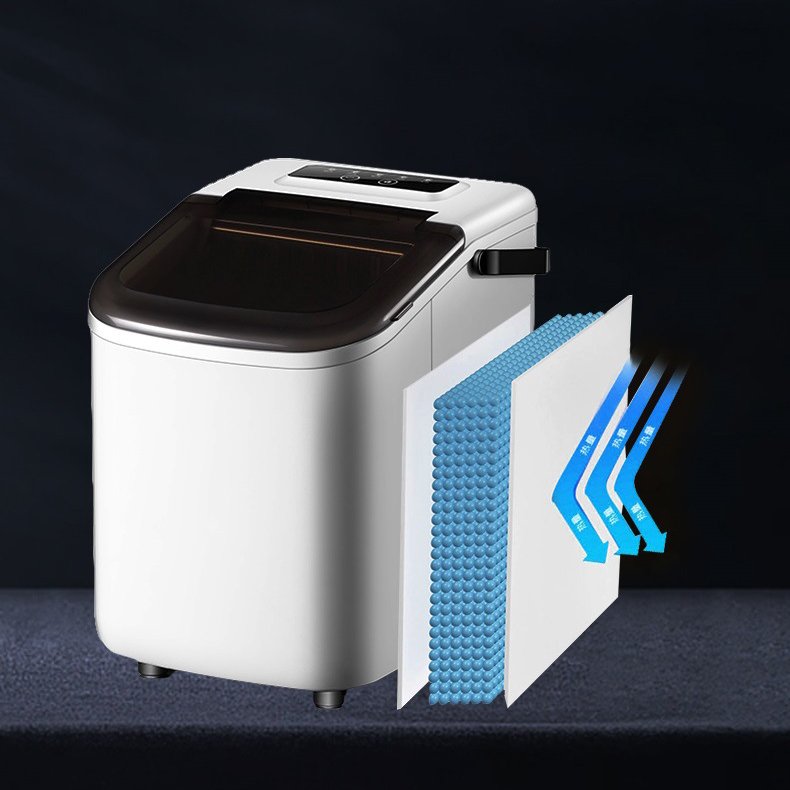 Mini Square Cube Block Ice Making Machine household Automatic appliances Machines Bar Ice Maker Home