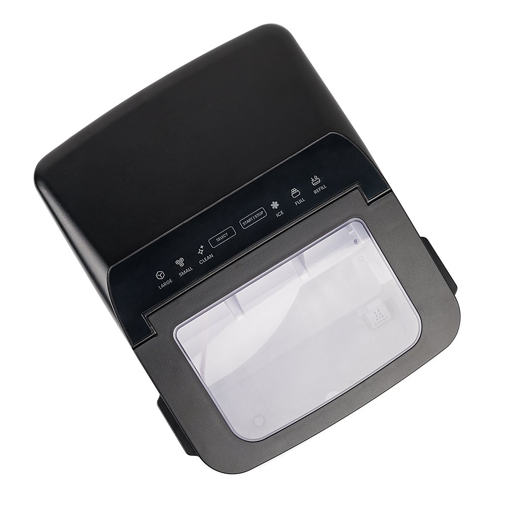 Professional 12kg Ice Cube Maker Plastic Housing Automatic Compressor Cooling Home Office Coffee Ice Making Machine for Sale