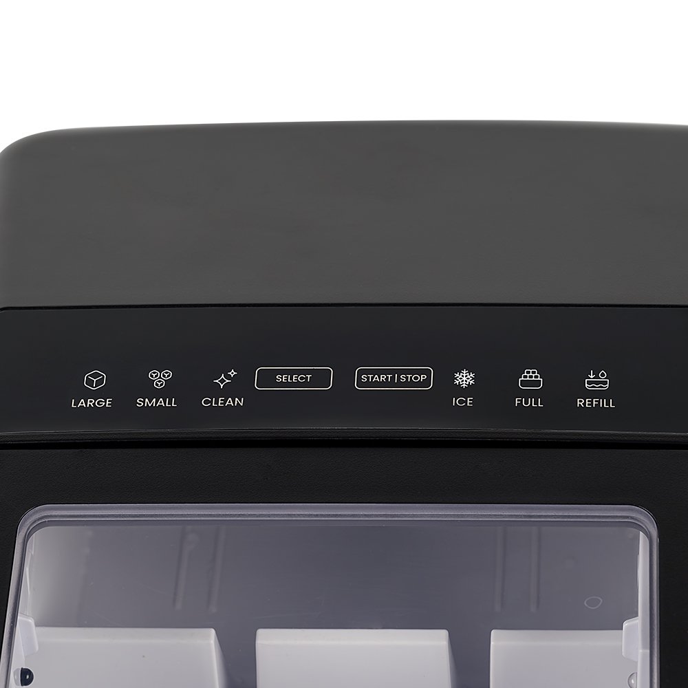 Professional 12kg Ice Cube Maker Plastic Housing Automatic Compressor Cooling Home Office Coffee Ice Making Machine for Sale