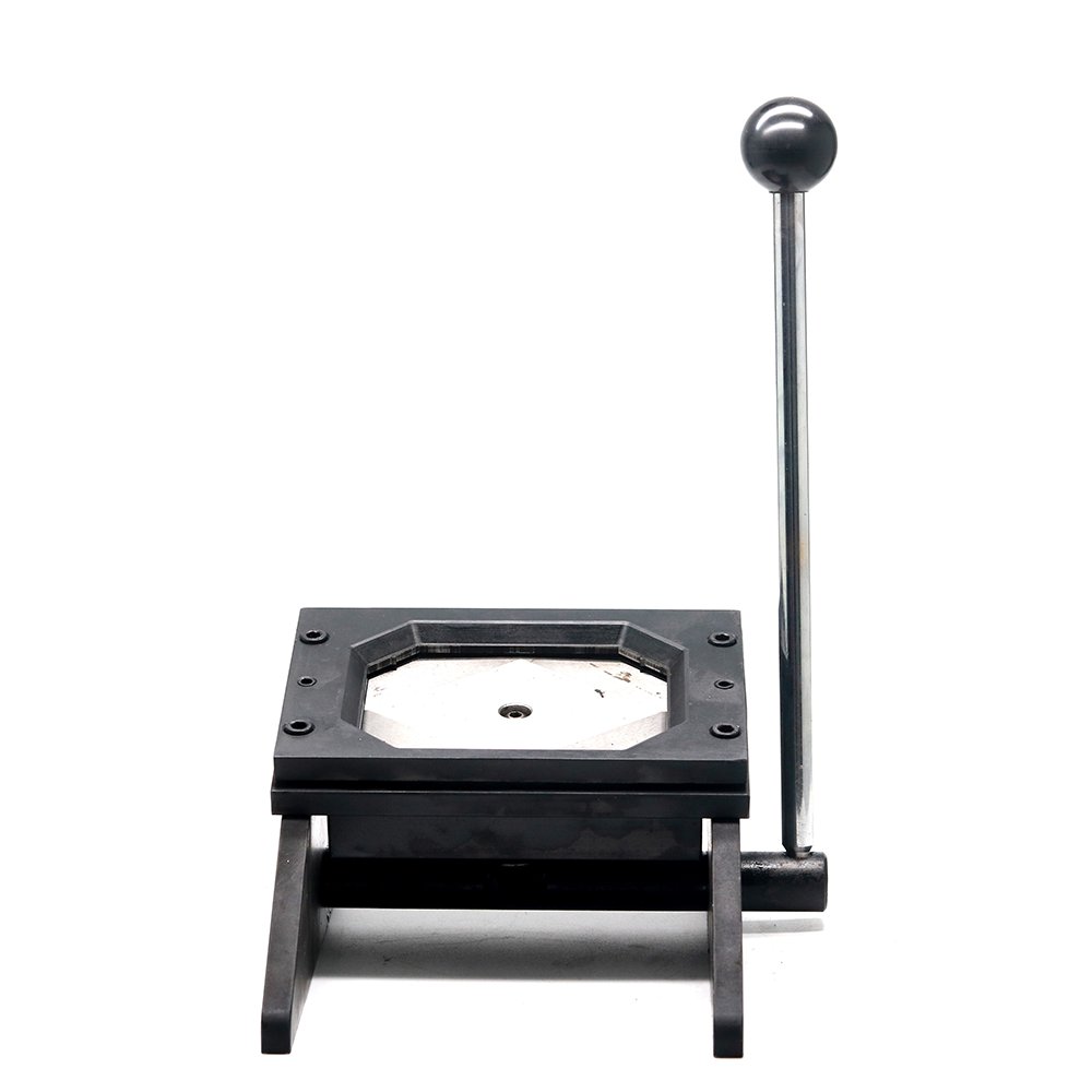 90*65mm Fridge Magnet Making Machine Rectangle Button Maker Kit with Cutter and 100pcs Materials