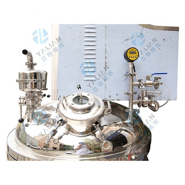 Ointment Making Body Lotion Manufacturing Vacuum Emulsifying Homogenizing Mixer Machine For Viscosity