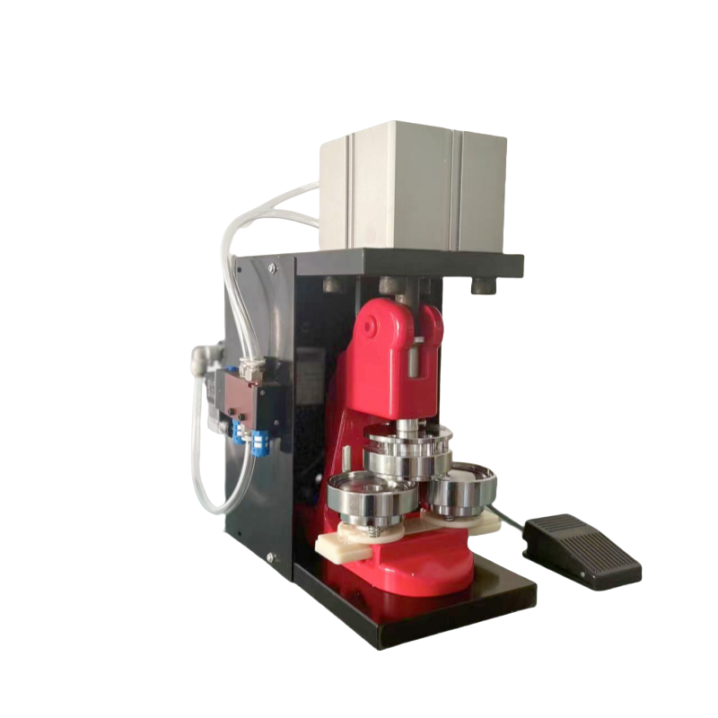 Pneumatic Hand Press Pin Button Making Machine 58MM Button Badge Press