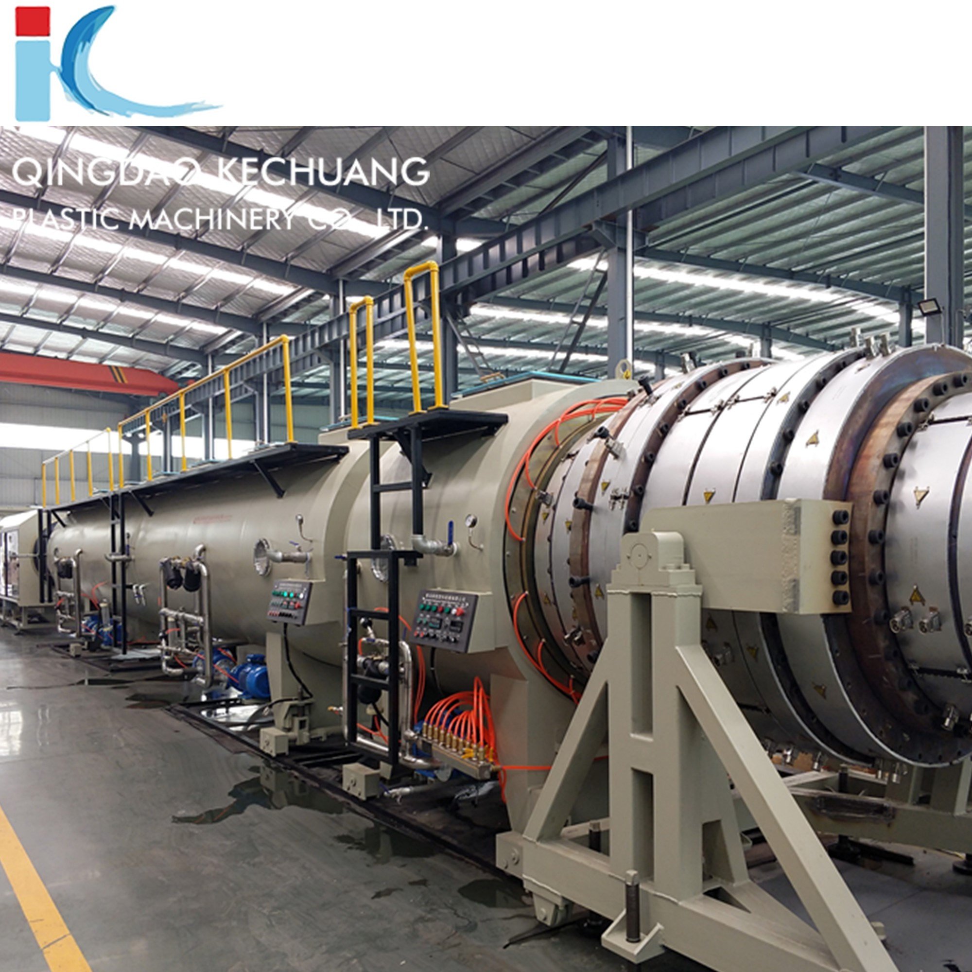 Fantastic Automatic Plastic Machine for Making Pipes Processing PE HDPE PPR PA with Single-Screw Screw Design Farm Industries