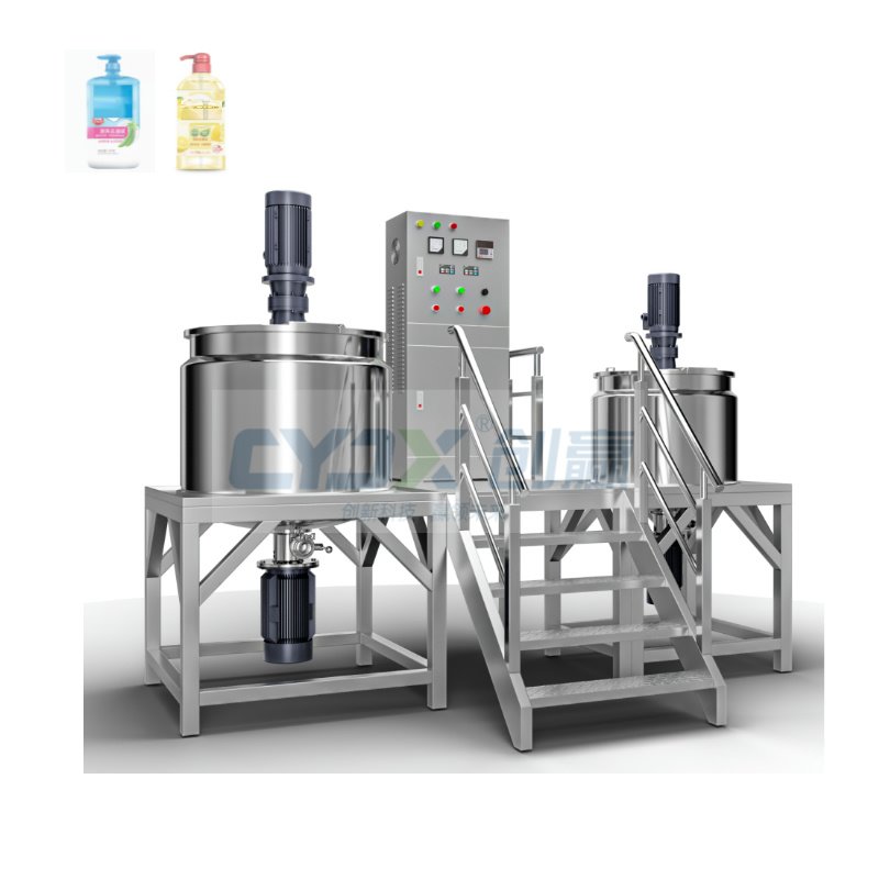 CYJX New Soap Making Machine Shower Gel Mixer Equipment Hand Wash Liquid Soap Making Machine