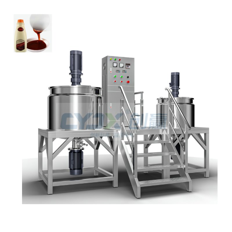CYJX New Soap Making Machine Shower Gel Mixer Equipment Hand Wash Liquid Soap Making Machine