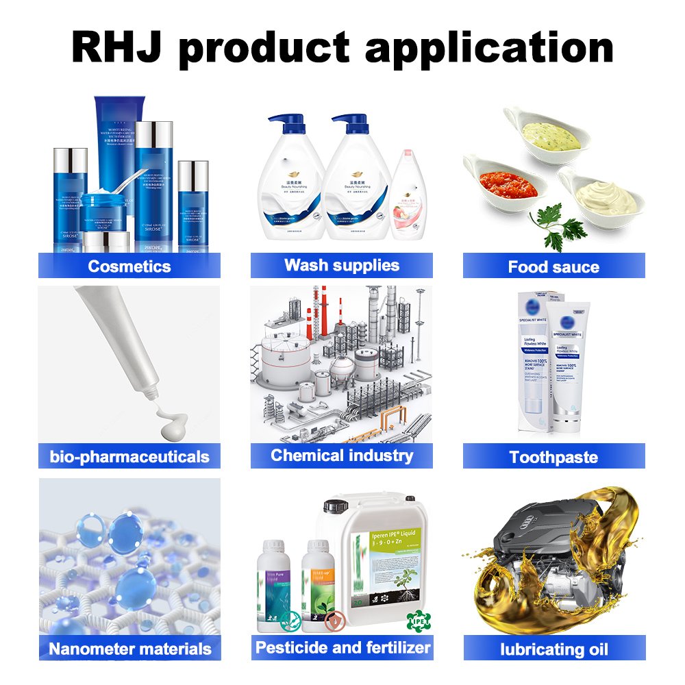 Automatic Vacuum Homogenizer Machine Vacuum Cream Cosmetic Mixer Cream Gel Lotion Making Machine