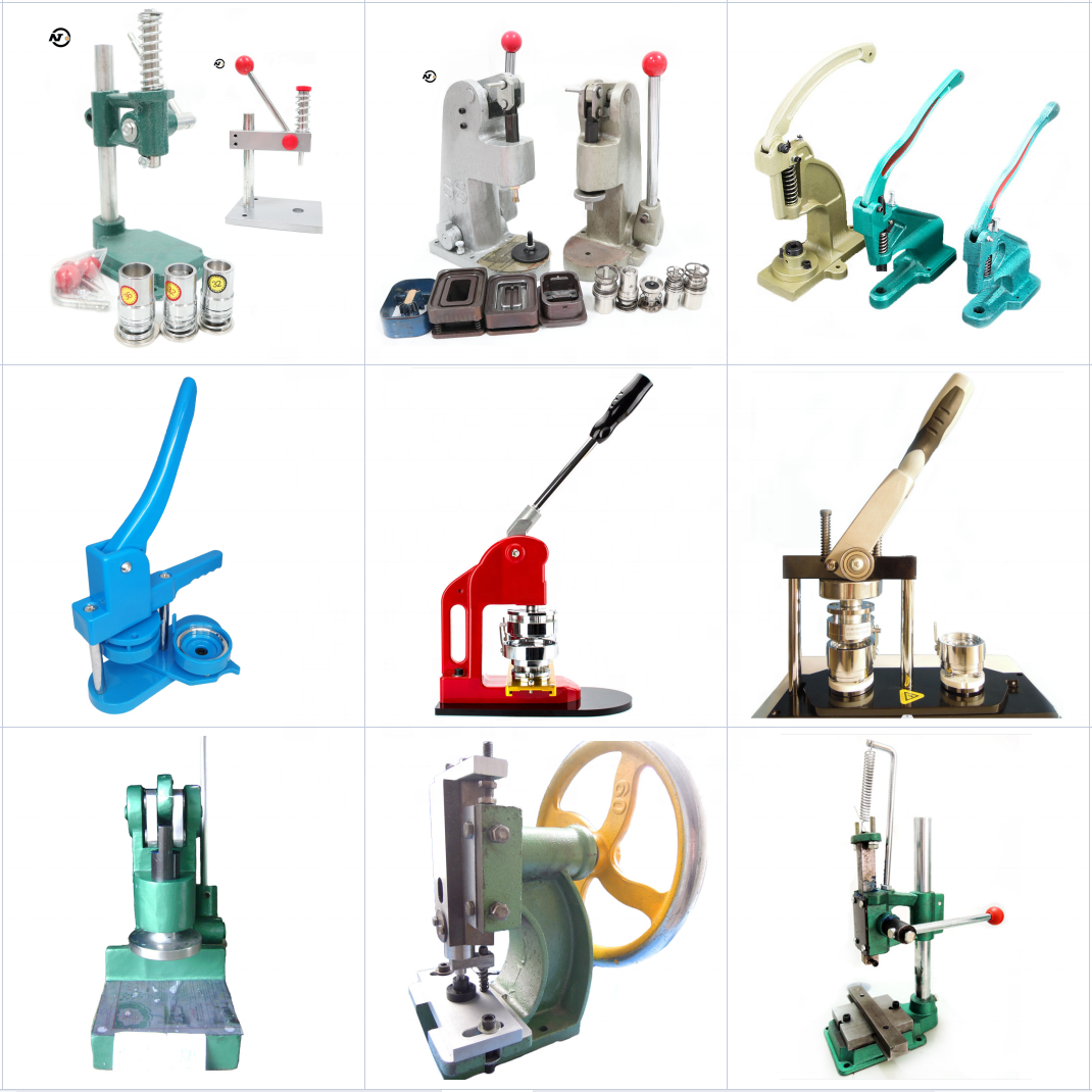 2024 New arrival Cover Button Machine Hand Operated Button Making Machine Fabric Cover Button Machine
