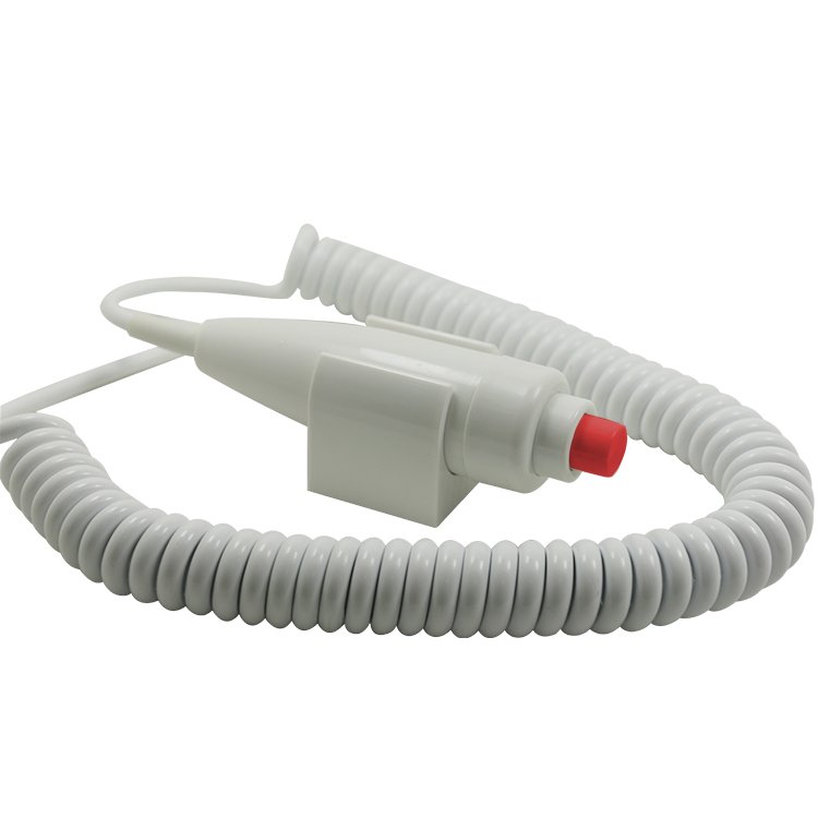 Red and white button DR exposure device 3 core handbrake switch X-ray machine image acquisition handheld button