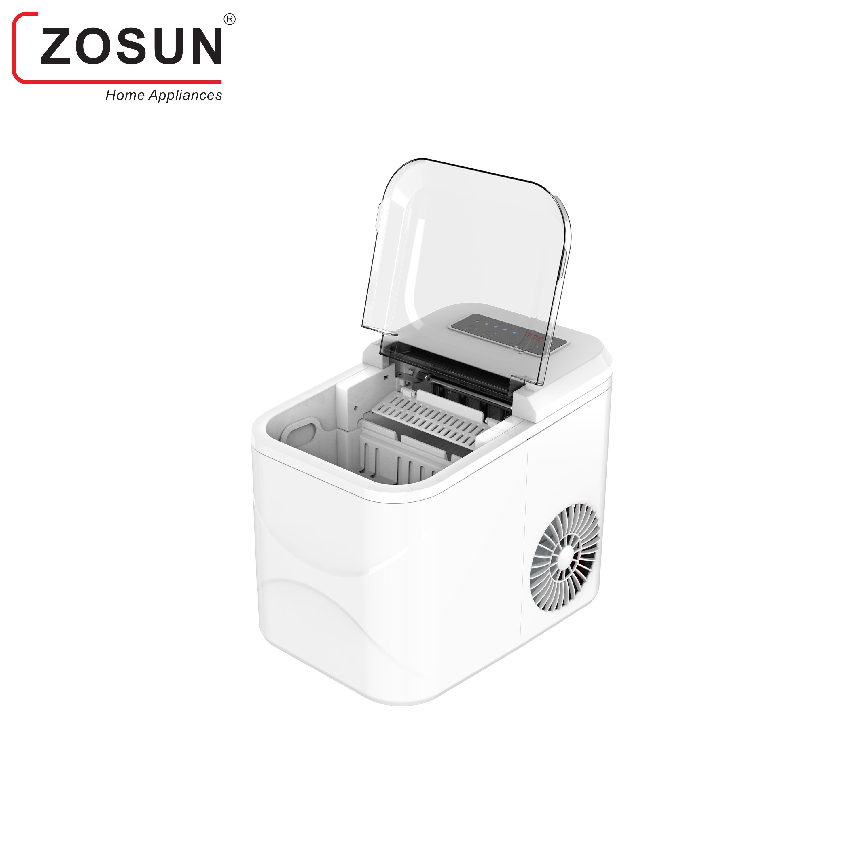 Ice Making Machine Electric Commercial Or Home Use Countertop Automatic Bullet Ice Machine Cube Maker