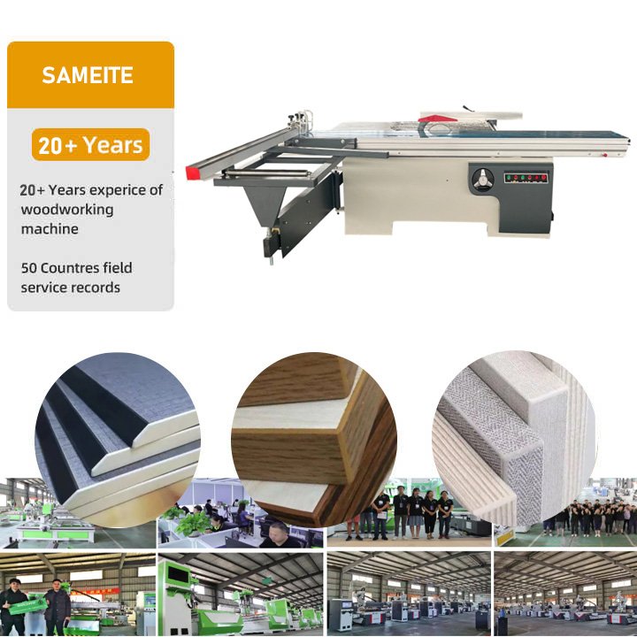 Factory Supplier Format Cutting Saw Precision Sliding Table Saw Wood Cutting Saw Precision Sliding Panel Saw Furniture Making