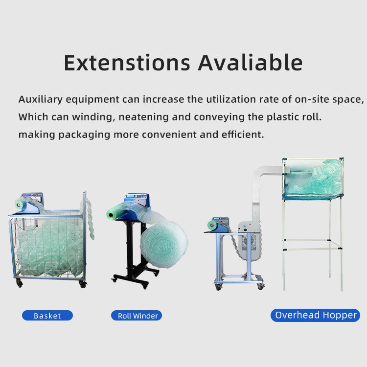 Hot Sale High Quality inflate air bubble pack wrapping making machine