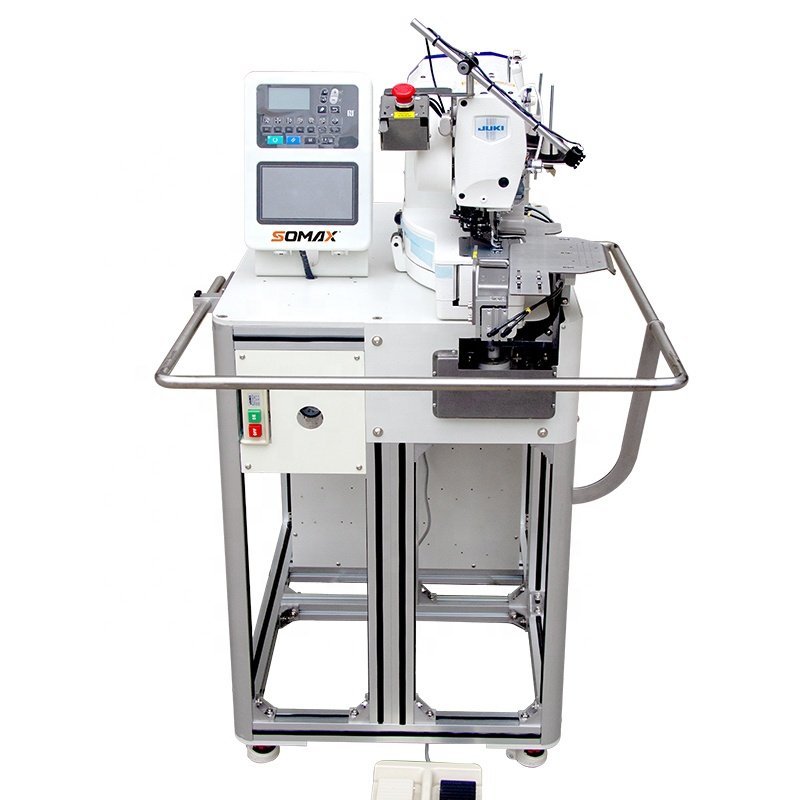 Somax SM-05BH-S Computerized Automatic suits shirts uniform button hole making industrial sewing machine for apparel garments