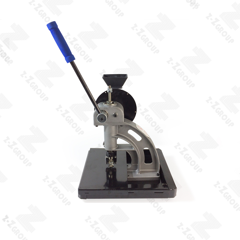 Eyelet Button Hole Punching Making Machine Safety Semi-auto For Garment Eyelets