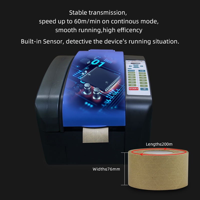 TapeZ Dispenser Supplier Water Activated Gummed Paper Tape Machine Price