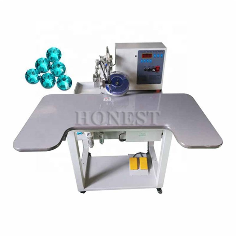 China Supplier Hot Fix Rhinestone Machine For Bangle / Button Fixing Machine / Stone Fixing Machine For Clothes For Export