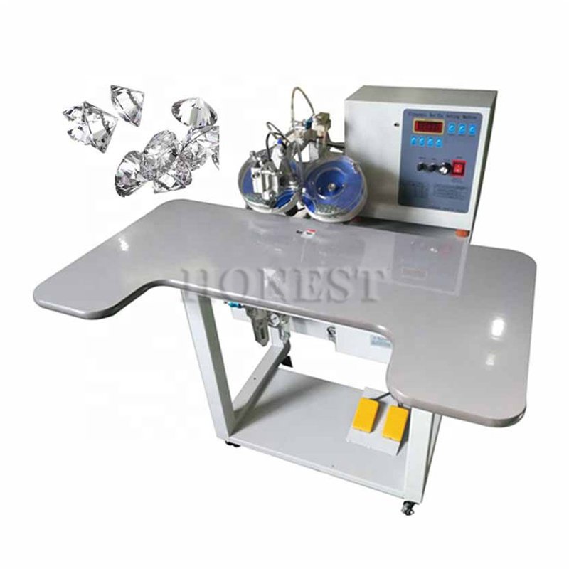 China Supplier Hot Fix Rhinestone Machine For Bangle / Button Fixing Machine / Stone Fixing Machine For Clothes For Export