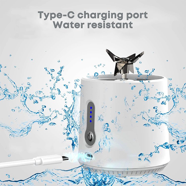 Private Label Battery Operated Food Grade Rechargeable Electric Personal Carry Shakes Mixer Kit Bottle Portable Blender Cup