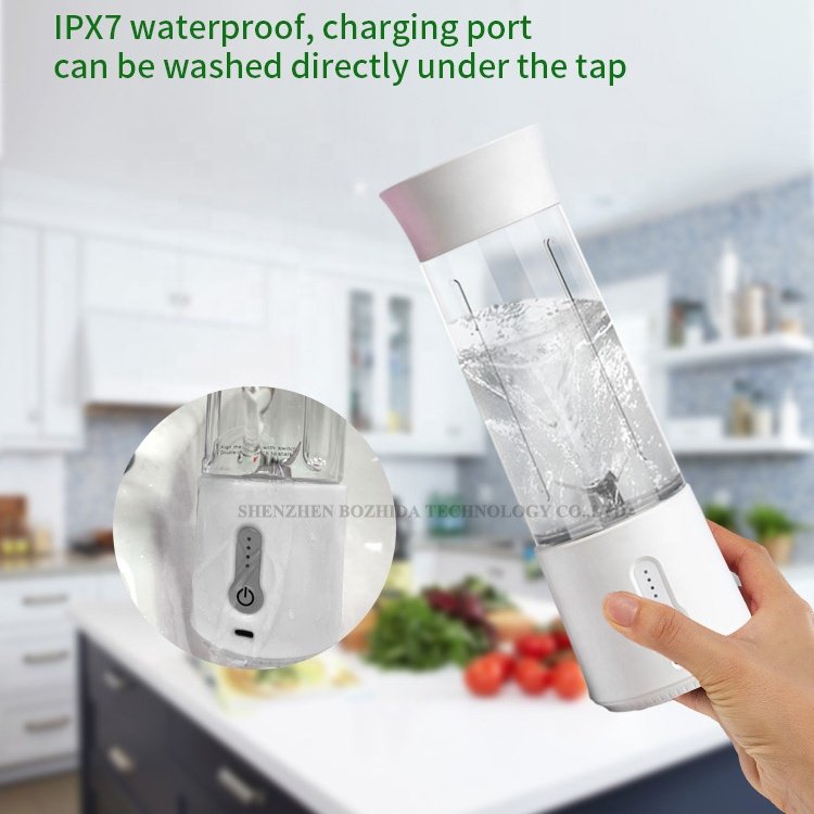 Private Label Battery Operated Food Grade Rechargeable Electric Personal Carry Shakes Mixer Kit Bottle Portable Blender Cup