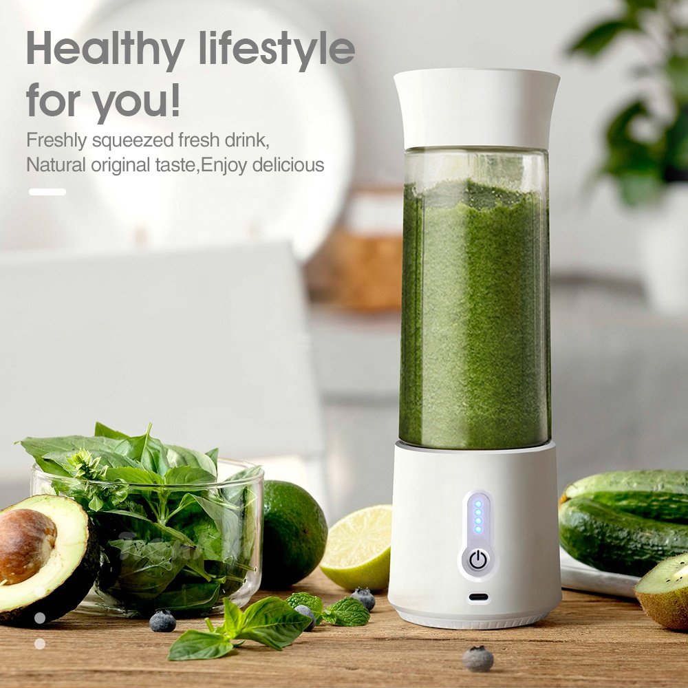 Private Label Battery Operated Food Grade Rechargeable Electric Personal Carry Shakes Mixer Kit Bottle Portable Blender Cup