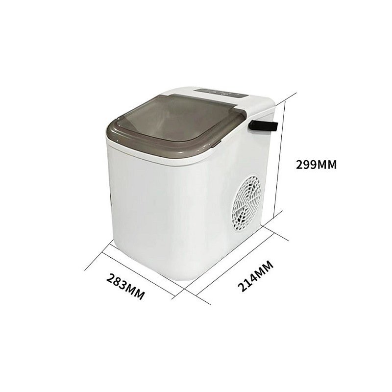 Commercial Milk Tea Shop Bar Mini Portable Smart Ice Machine Small Home Ice Maker