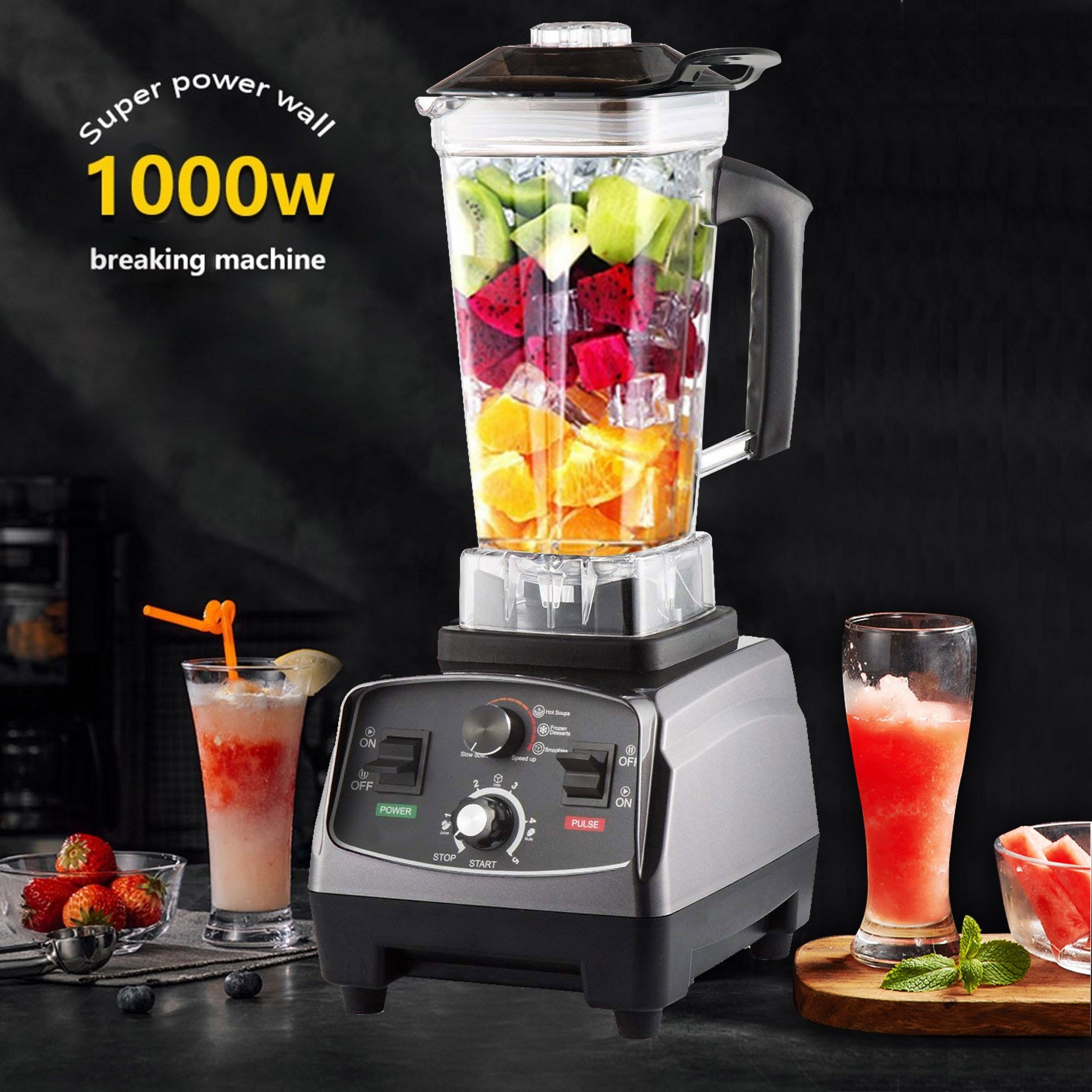 commercial juicer blender heavy duty frappe ice blender machine custom blender grinder electric blending machine licuadoras