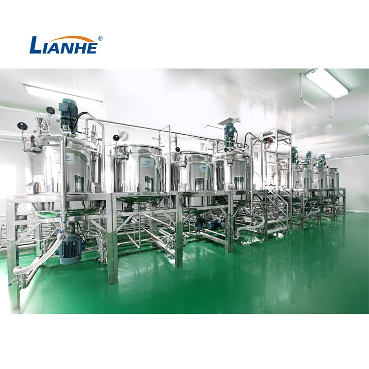 200l 500l Mixing Tank Liquid Paste Machinery Production Line Cleaning Chemicals Detergent Soap Making Machine