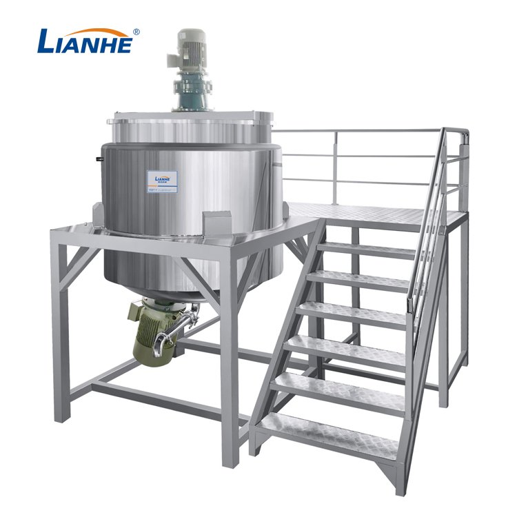 200l 500l Mixing Tank Liquid Paste Machinery Production Line Cleaning Chemicals Detergent Soap Making Machine