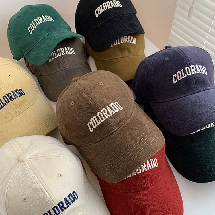 custom embroidered hat 3d embroidery logo 6 panel dad hat Printed Applique Striped Checked