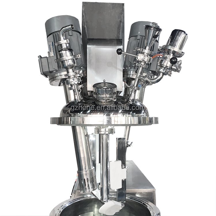 Guangzhou Factory Toothpaste Mixing Making Blending Tank Vacuum Cream Homogenizing Mix Machine High Speed Dispersion Mixer