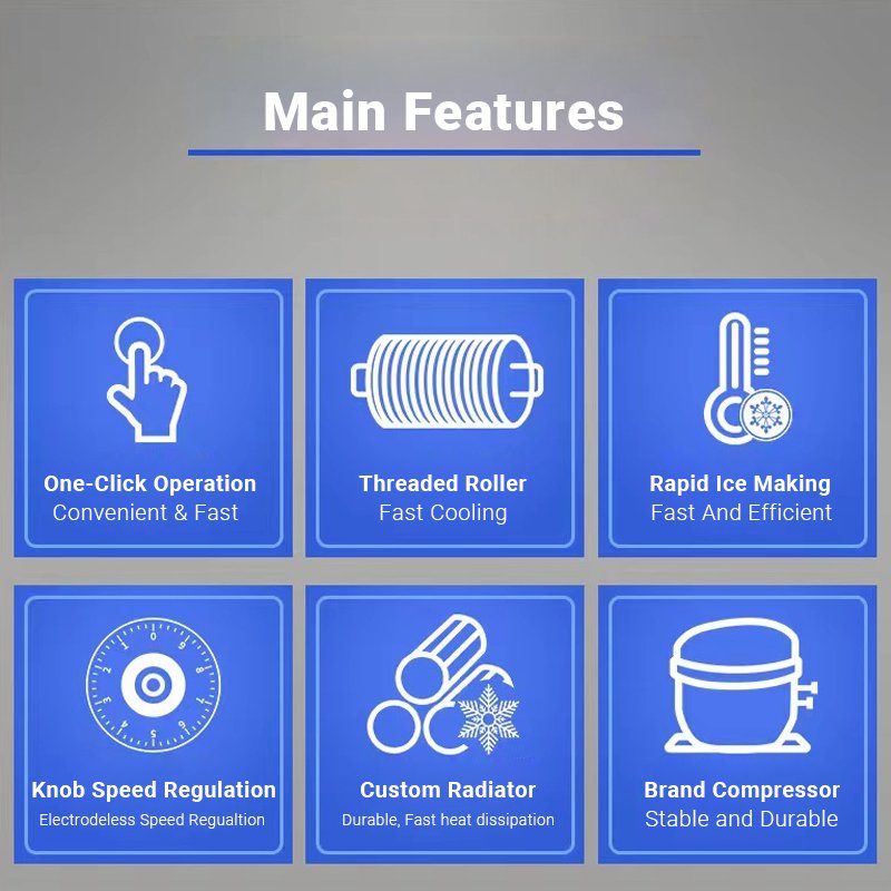 High Power Air Cooling Automatic Shaved Ice Machine Fast Milk Snow Ice Machine Snowflake Ice Crusher snow maker machine