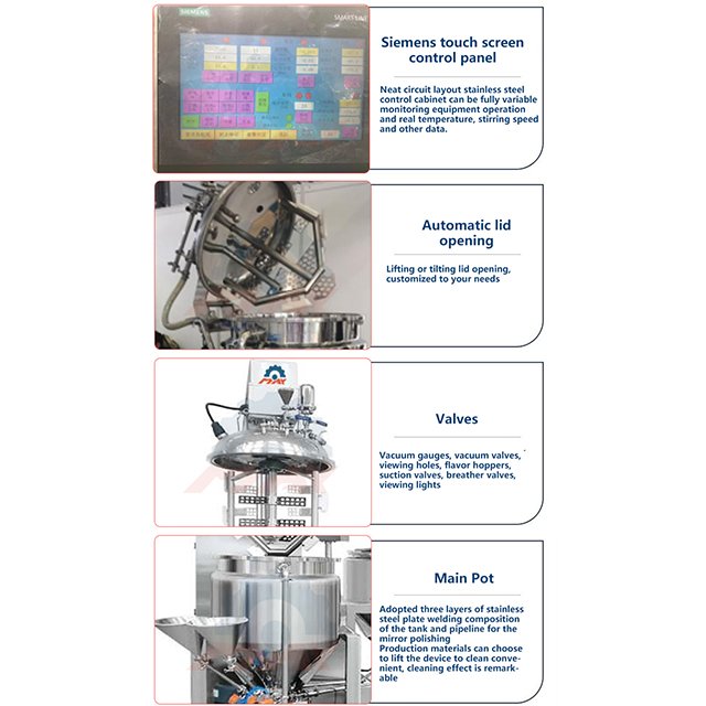 100L High Shear Dispersion Emulsifying Machine Ketchup Mustard Salad Dressing Fully Automatic Mayonnaise Making Machine Mixers